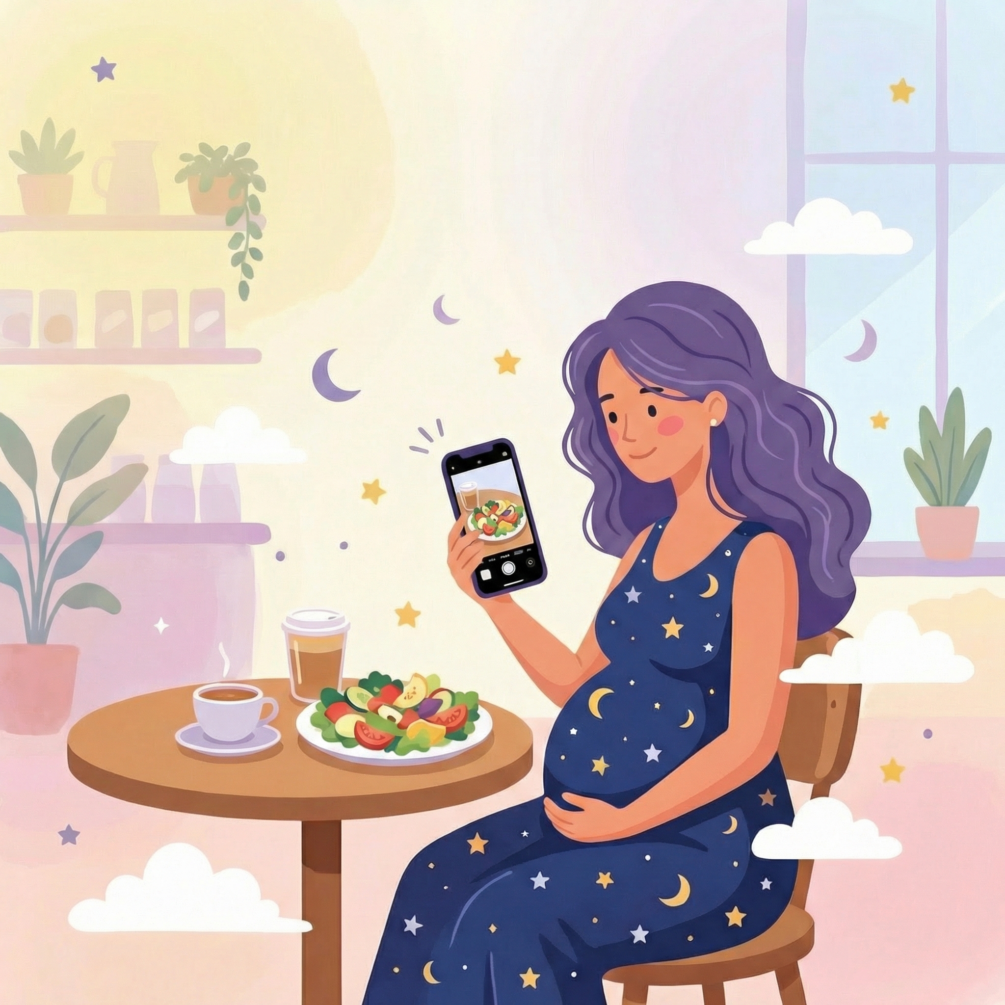 Example of AI meal logging in the app